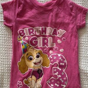 Birthday Girl Pink T-Shirt